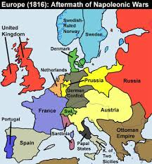 Post Napoleonic War Map 